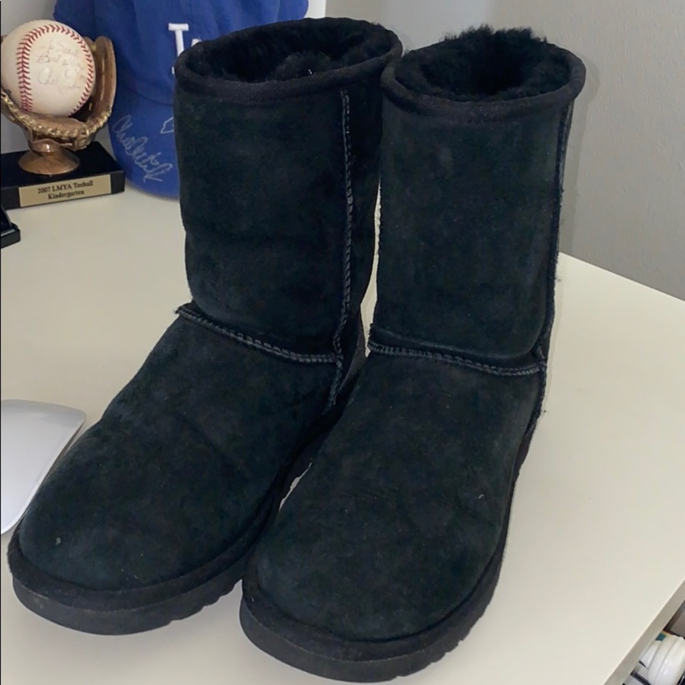 BLACK SHORT UGGS
